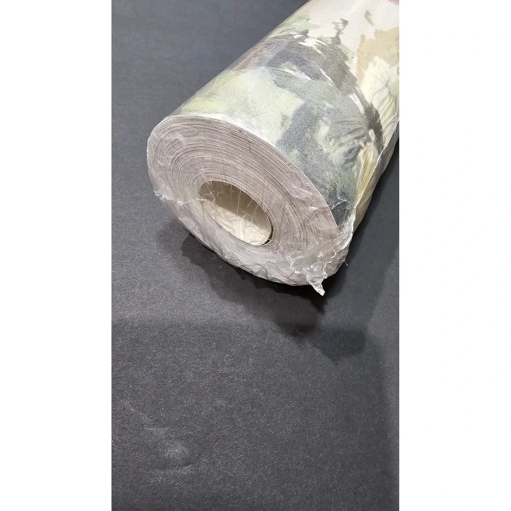 Designers‎ Guild Octavia Linen Wallpaper Roll 11yd x 27.5in Floral New P608-01